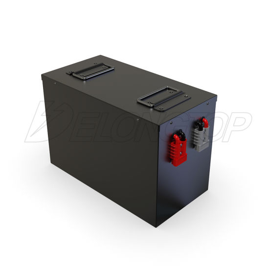 Pacote de bateria recarregável LiFePO4 Dm / OEM de fosfato de lítio 24V 100ah para sistema de energia solar