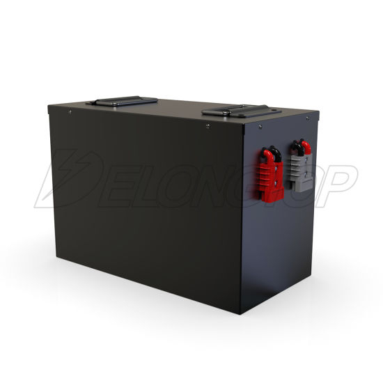 LFP Cell 2000 Cycle Times Baterias solares 24V 100ah LiFePO4 Bateria de íon de lítio para sistema solar