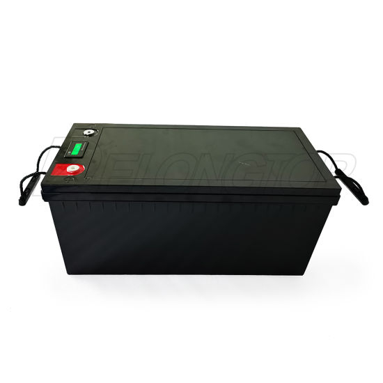 Promoção de venda Bateria solar de lítio de 10% 12 V 200 h Bateria LiFePO4 com célula de bolsa de 3,2 V 50 h