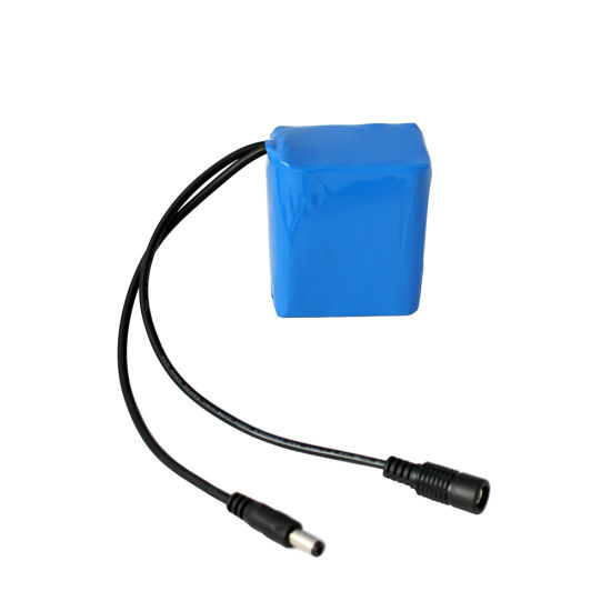 Mini bateria recarregável de lítio 12V 4ah portátil 3s2p