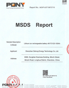 Relatório MSDS 1.