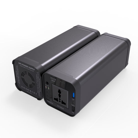 220 V 110 V 150 W Saída CA Carregamento rápido Banco de potência de transporte fácil 40000 mAh