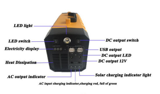 Bateria de armazenamento DC 12V UPS para sistema solar 40ah