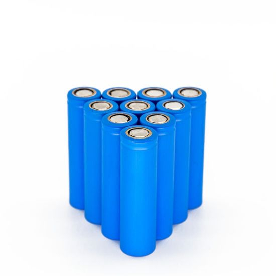 18650 Bateria recarregável de íons de lítio 3,7 V 2000 mAh com PCB e cabos de aço