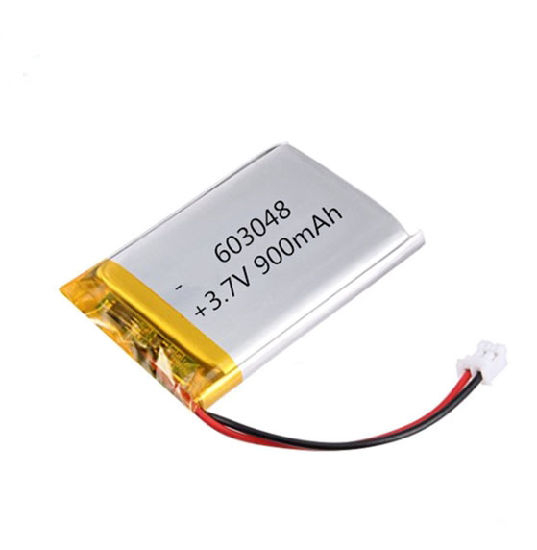 3,7 V 850mAh Lipo bateria recarregável de polímero de lítio célula 603048