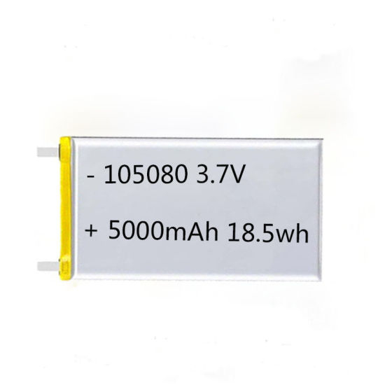 3.7 V 5000mAh Lipo bateria Li-ion Polymer Battery Cell 105080
