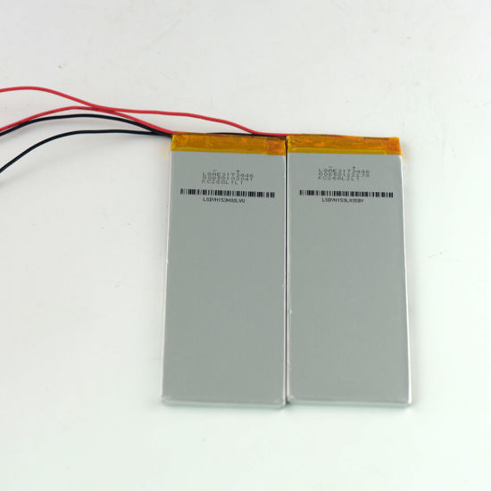 3,7 V 3100mAh Lipo bateria recarregável de polímero de lítio célula 3548135