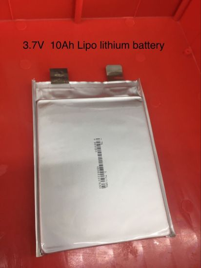 Lipo de polímero recarregável 3.7V 10000mAh 10ah Bateria 1265135