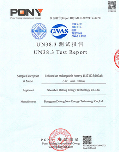 UN38.8 Relatório de teste 1