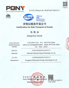 Por Air_Certification para transporte seguro de mercadorias