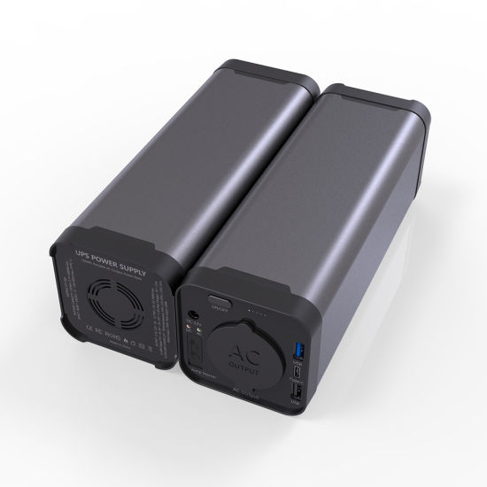 220V 150wh Saída de bateria de lítio 40000mAh Power Bank para luzes de emergência