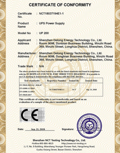 Certificação CE.
