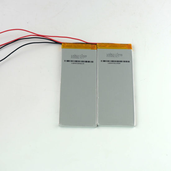 3,7 V 3100 mAh tamanho pequeno 3548135 bateria de polímero de lítio para luz infravermelha