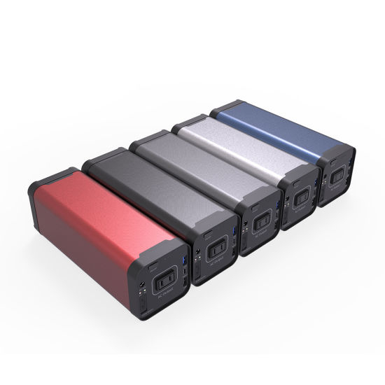 Plugue 110 V CA Bateria de lítio Power Bank Plugue Japão 40000mAh