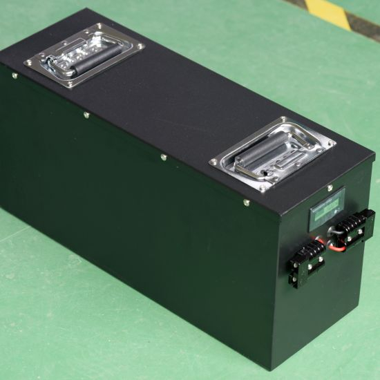 Bateria de armazenamento solar de ciclo profundo 48V 50ah LiFePO4 baterias para carrinho de golfe