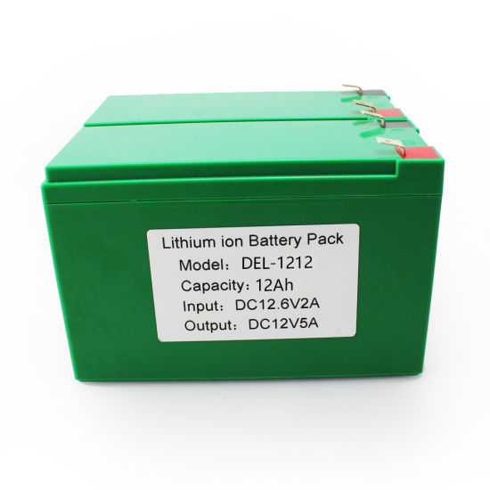 Conjunto de bateria de polímero de lítio 12V