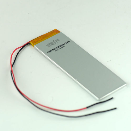 Bateria de polímero de lítio 3,7 V 3100 mAh com PCM