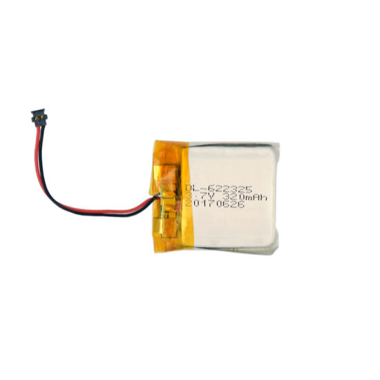 Bateria recarregável 622325 320mAh lipo