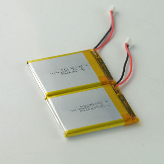 Bateria recarregável 604760 3,7V 2250mAh lipo para produtos digitais