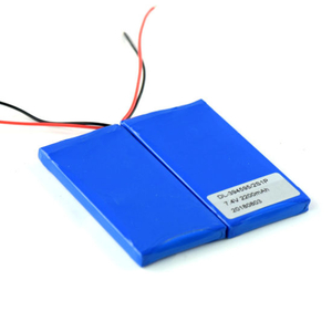Pacote de bateria lipo recarregável 2s1p 7,4 V 2200mAh personalizado para produtos digitais